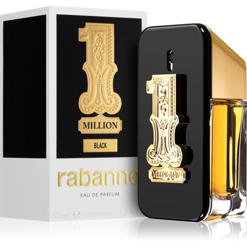 Rabanne 1 Million Black Eau de Parfum pentru bărbați 50 ml
