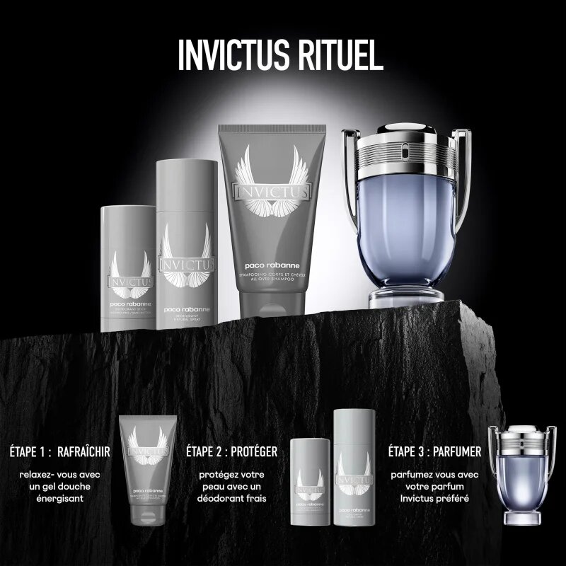 Rabanne Invictus deostick pentru bărbați 75 g