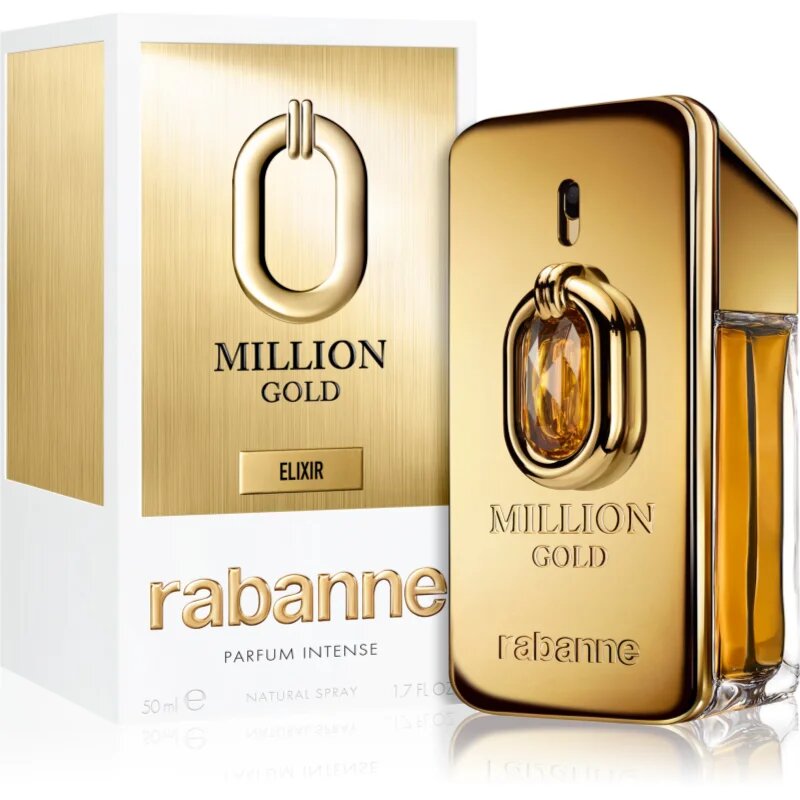 Rabanne Million Gold Elixir parfum intense pentru bărbați 50 ml