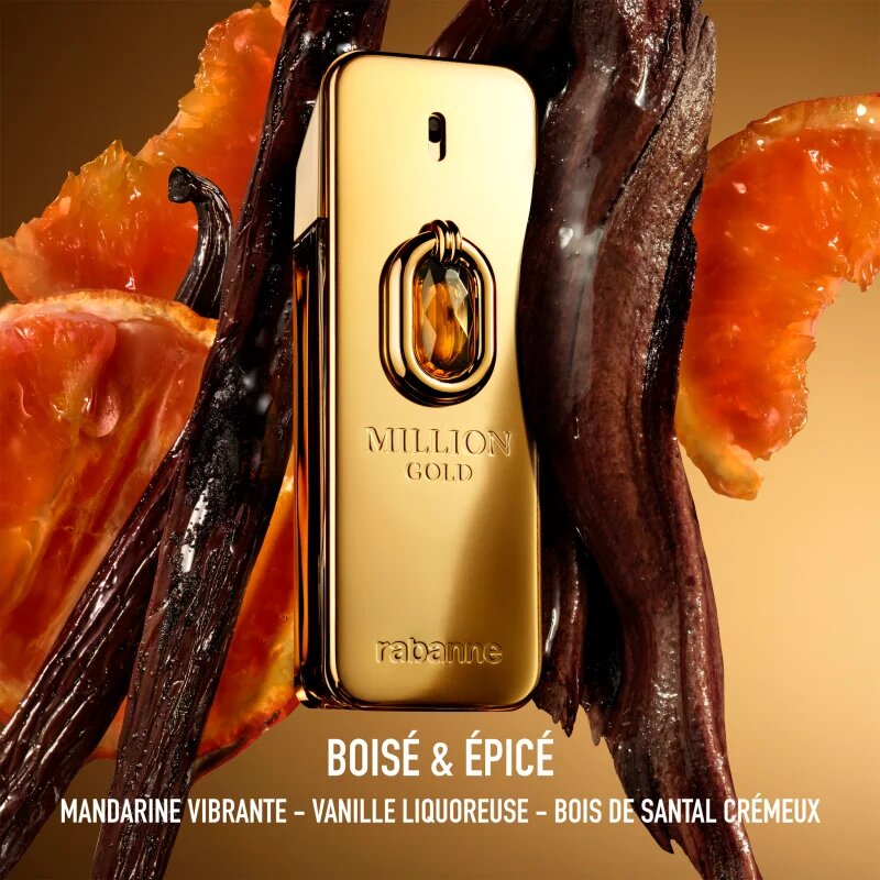Rabanne Million Gold Elixir parfum intense pentru bărbați 50 ml
