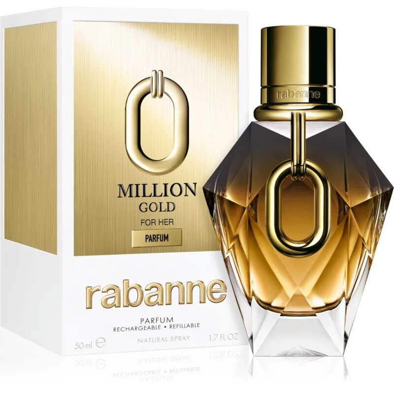 Rabanne Million Gold For Her Le Parfum parfum reincarcabil pentru femei 50 ml