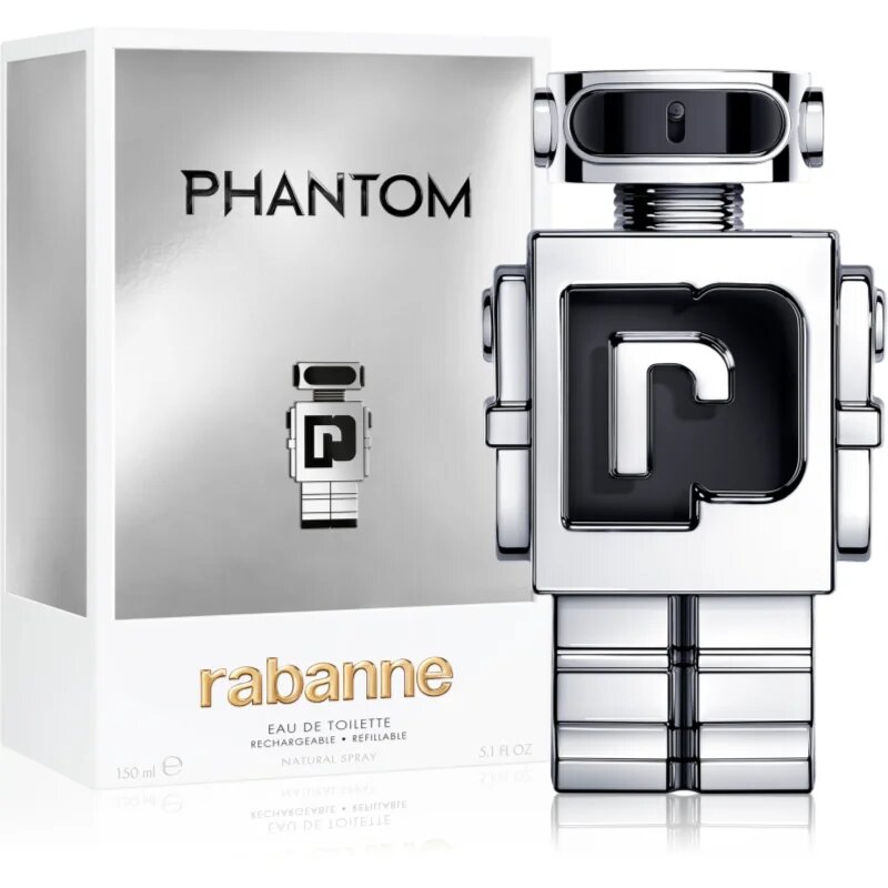 Rabanne Phantom Eau de Toilette reincarcabil pentru bărbați 150 ml