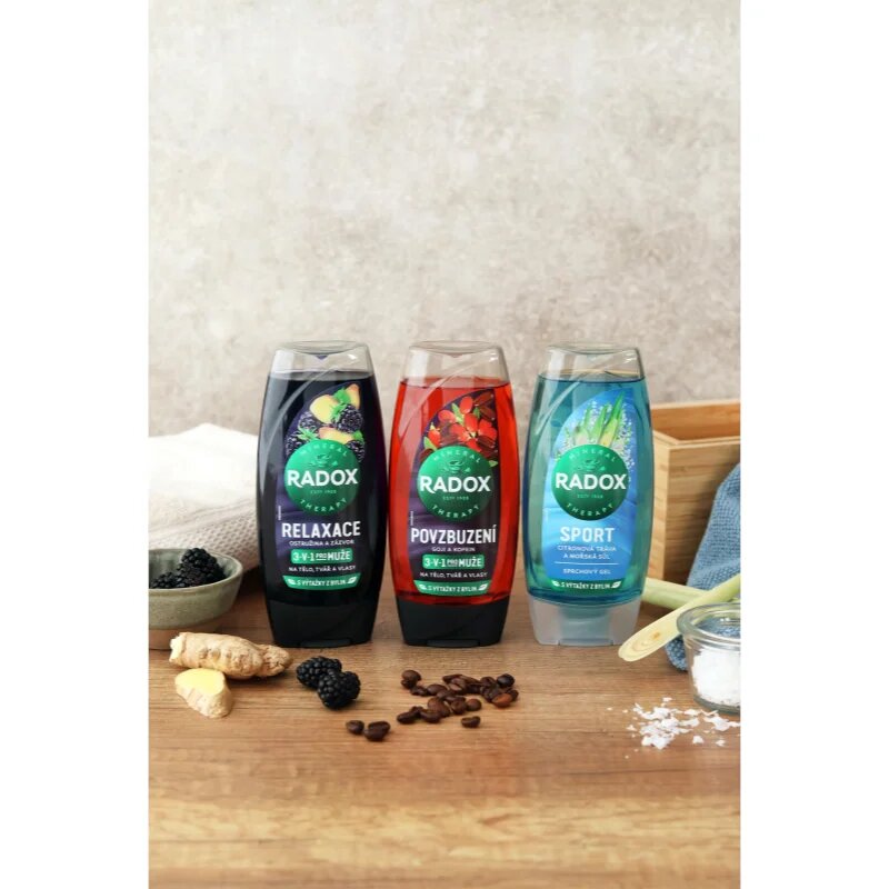 Radox Sport gel de duș 225 ml