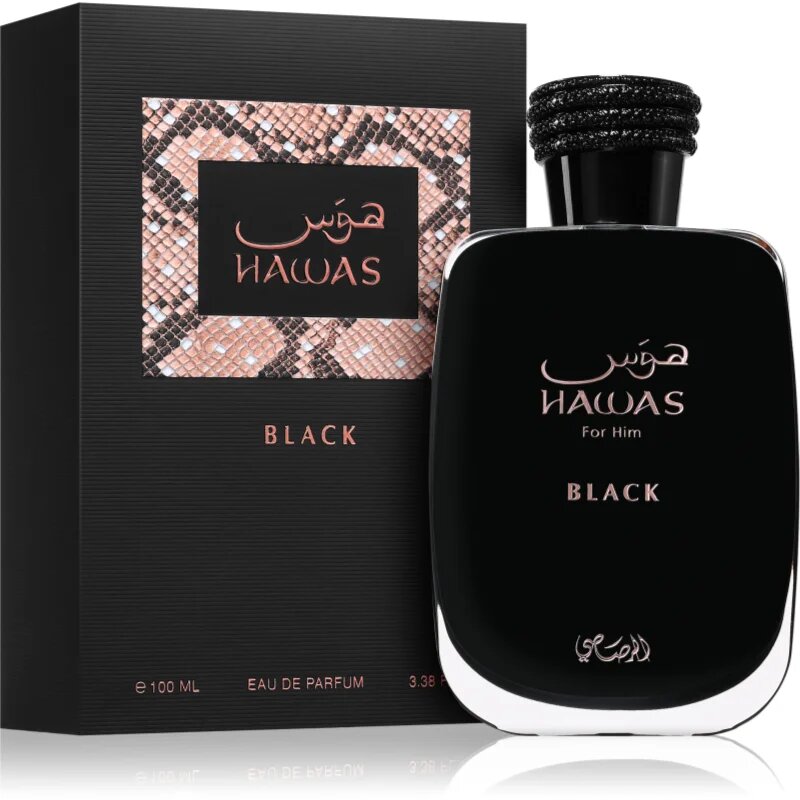 Rasasi Hawas Black Eau de Parfum pentru bărbați 100 ml