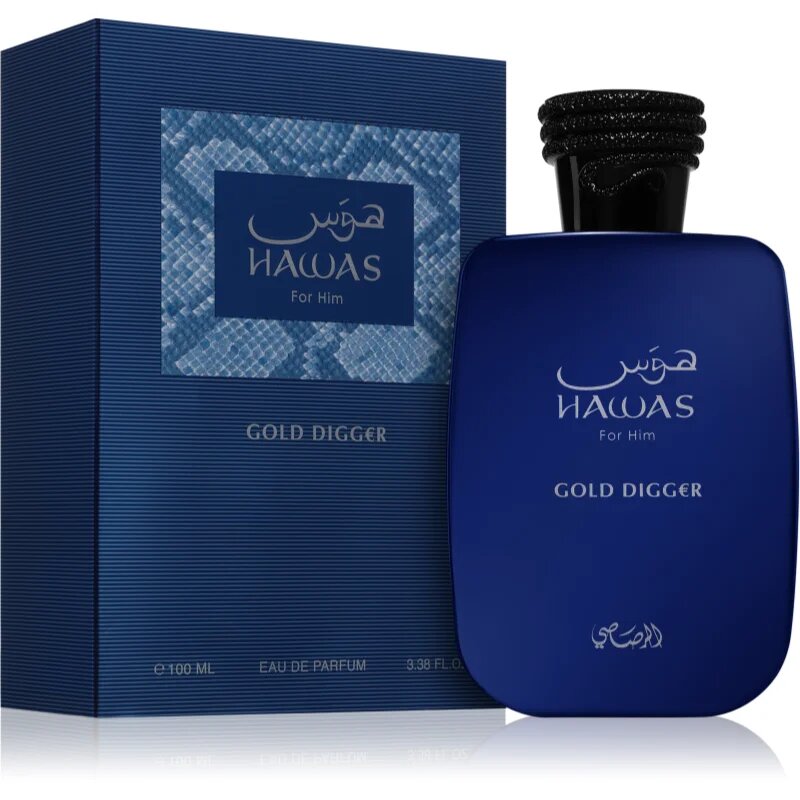 Rasasi Hawas Gold Digger Eau de Parfum pentru bărbați 100 ml