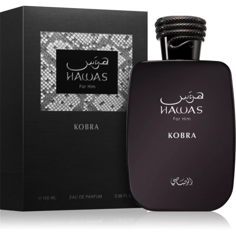 Rasasi Hawas Kobra Eau de Parfum pentru bărbați 100 ml