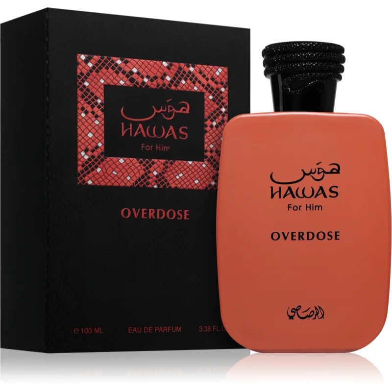 Rasasi Hawas Overdose Eau de Parfum pentru bărbați 100 ml