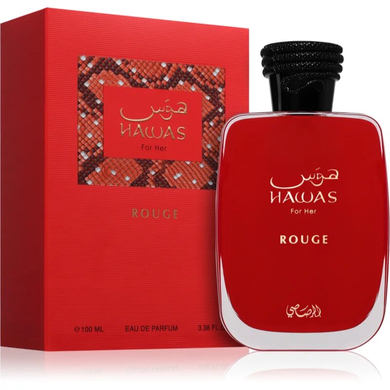 Rasasi Hawas Rouge Eau de Parfum pentru femei 100 ml