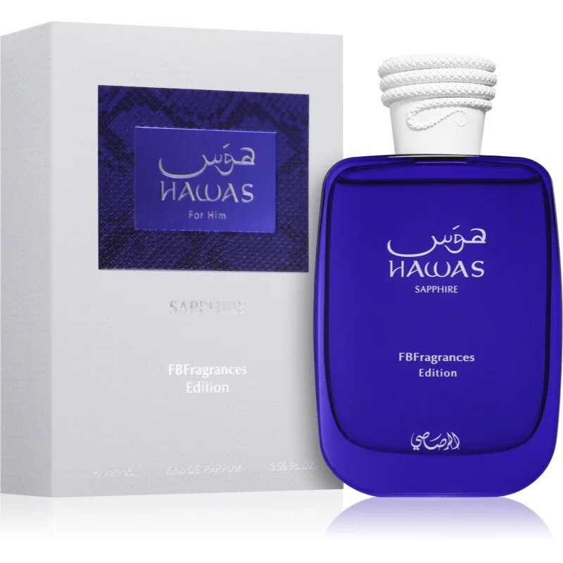 Rasasi Hawas Sapphire Eau de Parfum pentru bărbați 100 buc