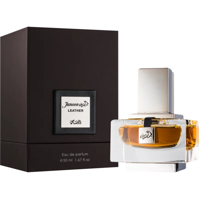 Rasasi Junoon Leather Pour Homme Eau de Parfum pentru bărbați 50 ml