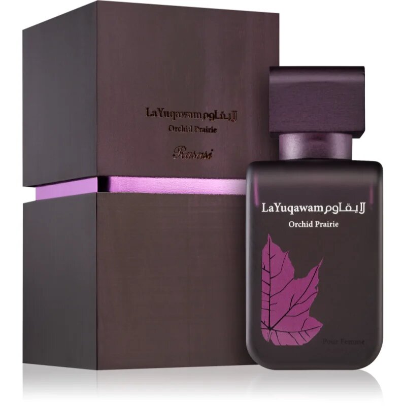 Rasasi La Yuqawam Orchid Prairie Eau de Parfum pentru femei 75 ml