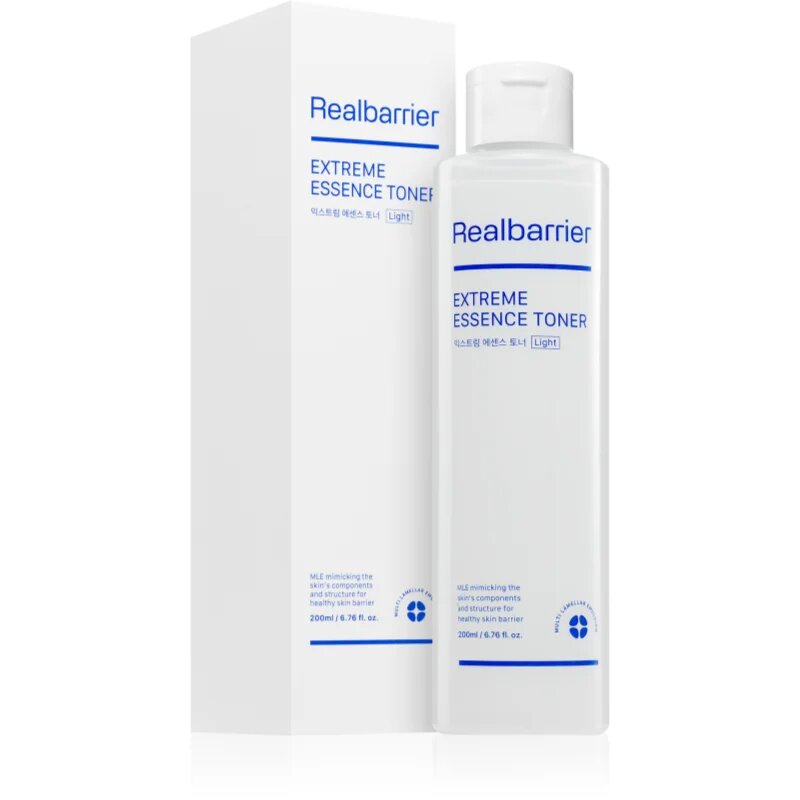 Real Barrier Extreme Light tonic pentru hidratarea pielii pentru piele sensibilă 200 ml
