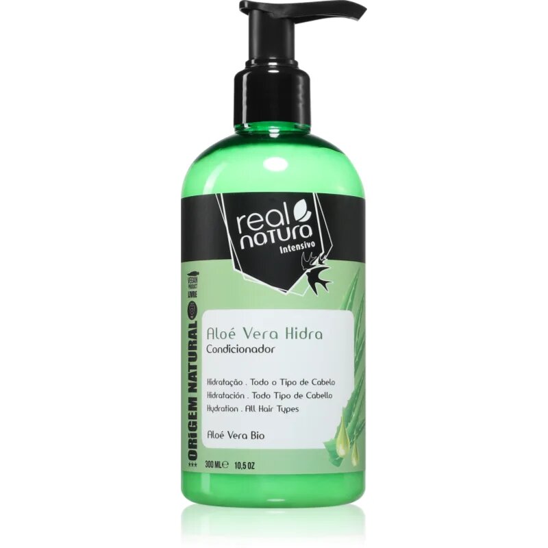 Real Natura Aloe Vera Hidra balsam hidratant pentru păr 300 ml