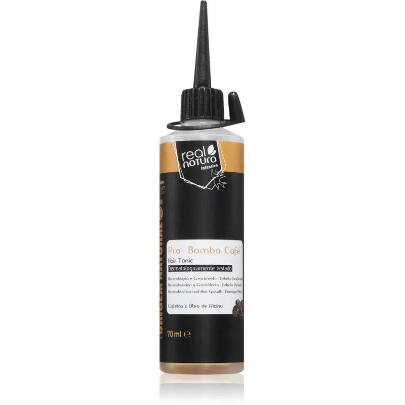 Real Natura Pro - Bomba Café tonic pentru par 70 ml