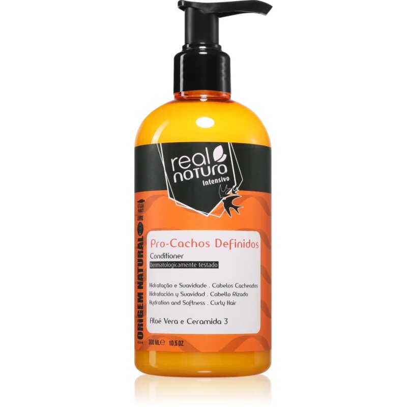 Real Natura Pro - Cachos Definidos balsam hidratant pentru păr creț 300 ml