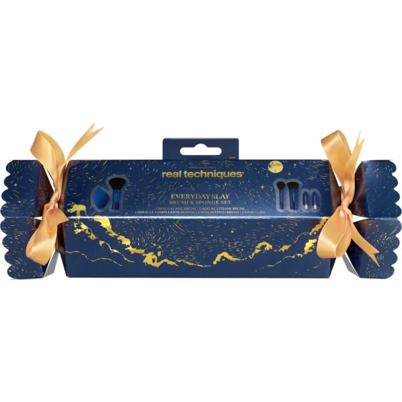Real Techniques Holiday Everyday Slay set perii machiaj