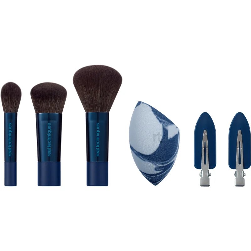 Real Techniques Holiday Everyday Slay set perii machiaj