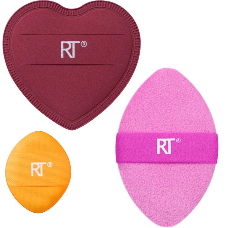 Real Techniques Matte + Merry Puff Trio set aplicatoare