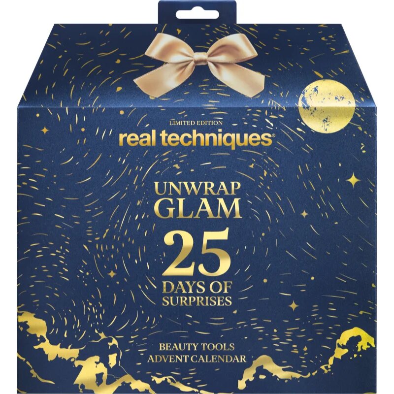 Real Techniques Unwrap Glam 25 Days of Suprises Calendar de Crăciun