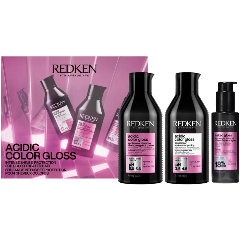 Redken Acidic Color Gloss set cadou pentru păr vopsit