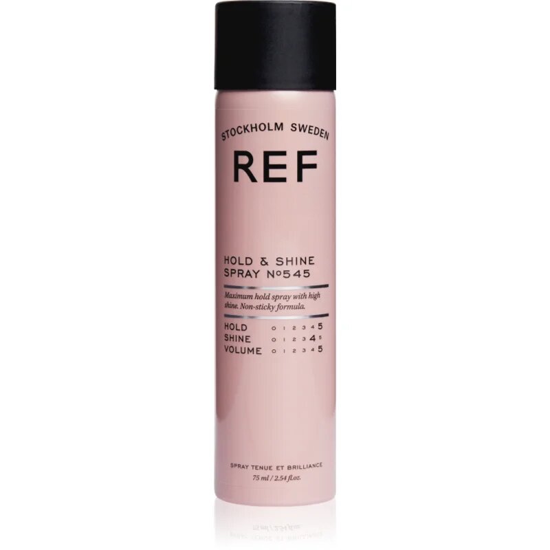 REF Hold & Shine Spray N°545 fixativ stralucitor 75 ml