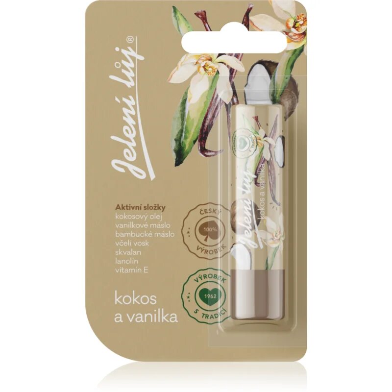 Jelení lůj Cocos și Vanilie balsam de buze 4.5 g