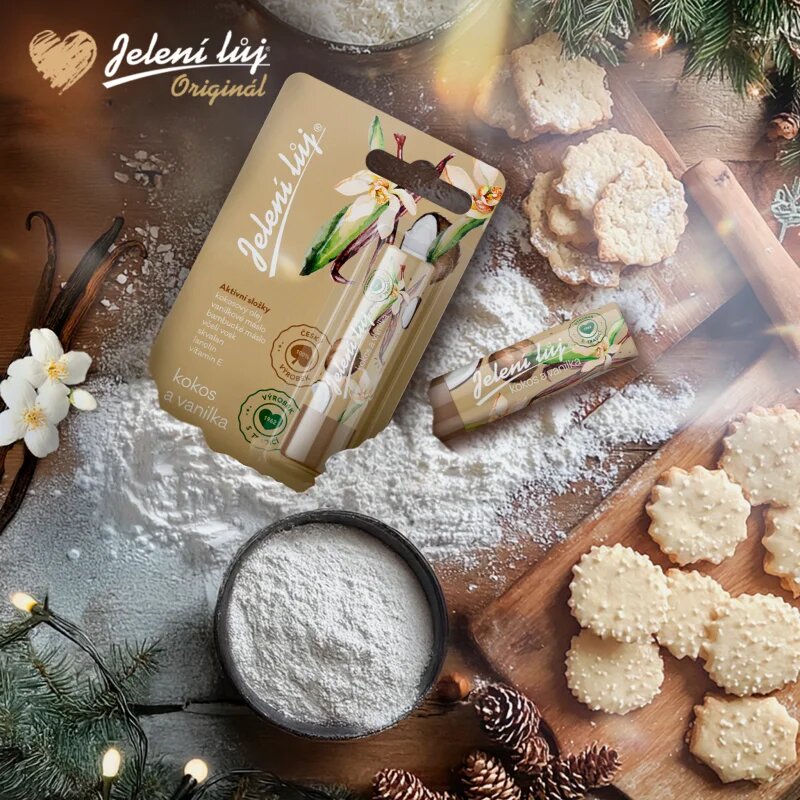 Regina Jelení lůj Cocos și Vanilie balsam de buze 4.5 g
