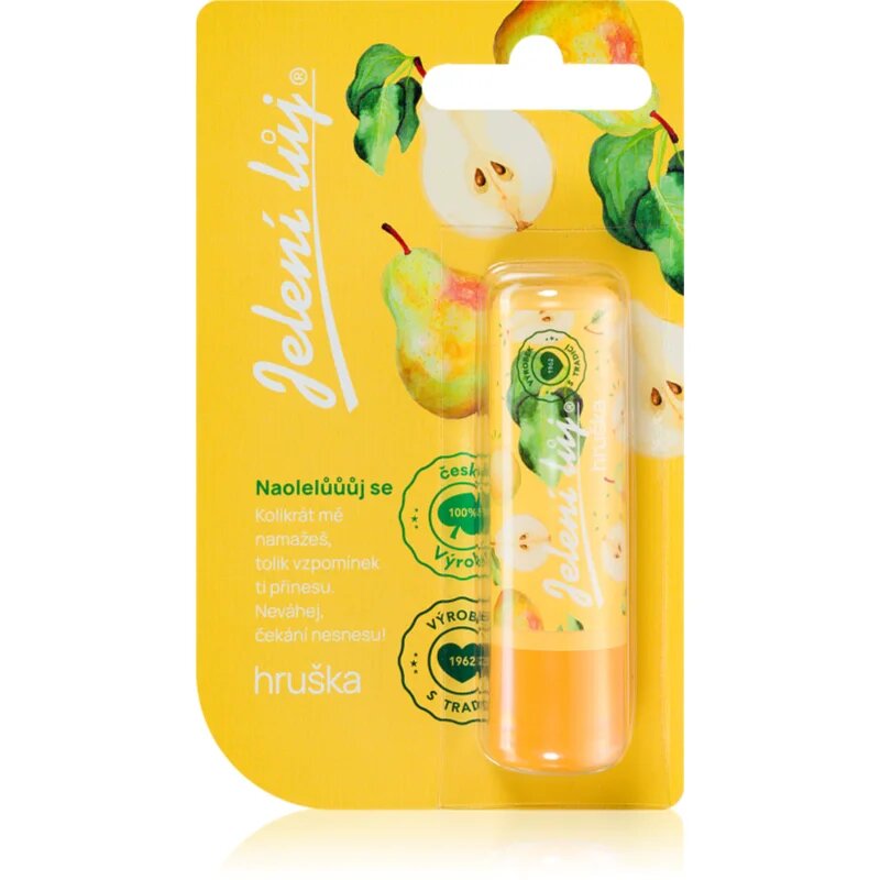Regina Jelení lůj Pear balsam de buze cu aroma de pere cu arome de pere 4.5 g