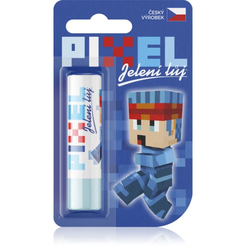 Jelení lůj Pixel balsam de buze pentru băieți aroma Watermelon 4.5 g