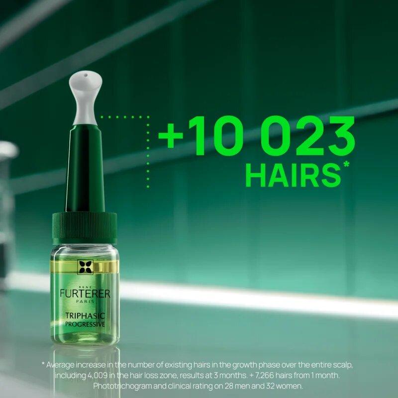 René Furterer Triphasic Progressive tratament complex împotriva căderii cronice a părului 8x55 ml