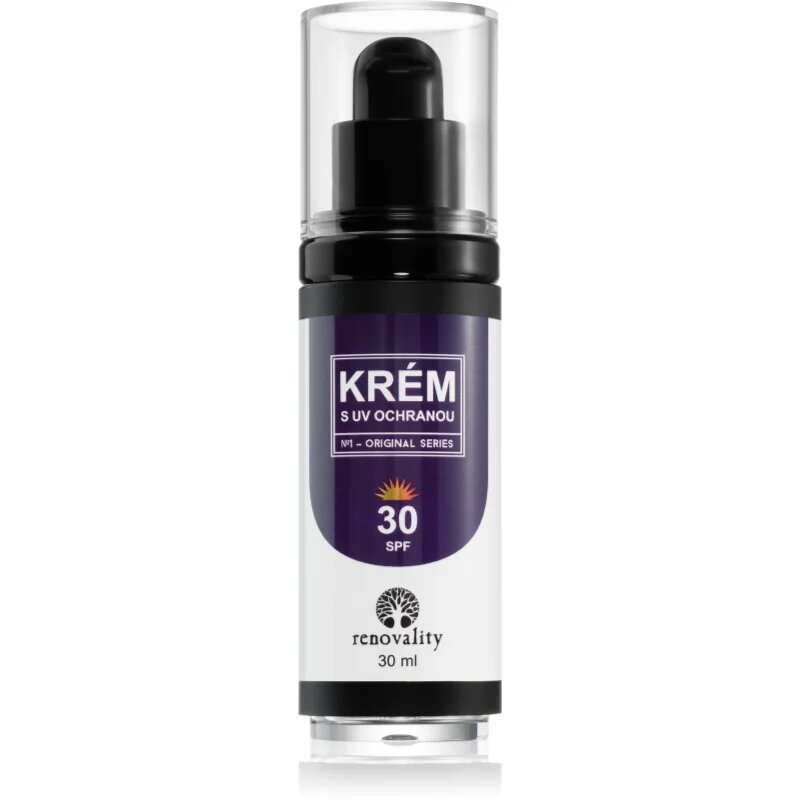 Renovality Mineral Cream with UV Protection cremă pentru față SPF 30 30 ml