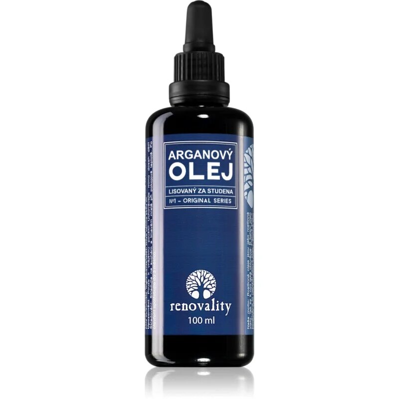 Renovality Original Series Cold-pressed argan oil ulei facial pentru toate tipurile de ten 100 ml