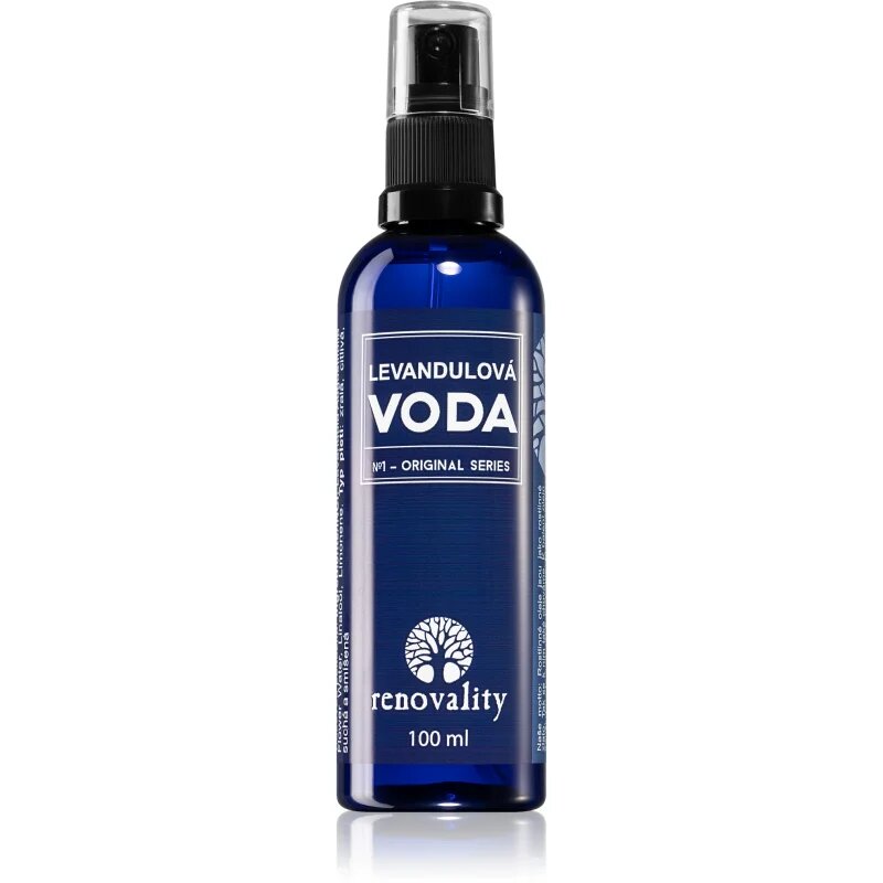 Renovality Original Series Lavender Water loțiune pentru față pentru toate tipurile de ten inclusiv piele sensibila 100 ml