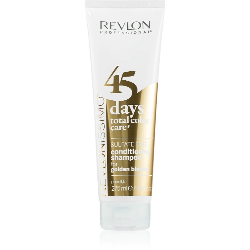 Revlon Professional Revlonissimo Color Care 2 în 1 șampon și balsam pentru păr blond mediu fără sulfat 275 ml
