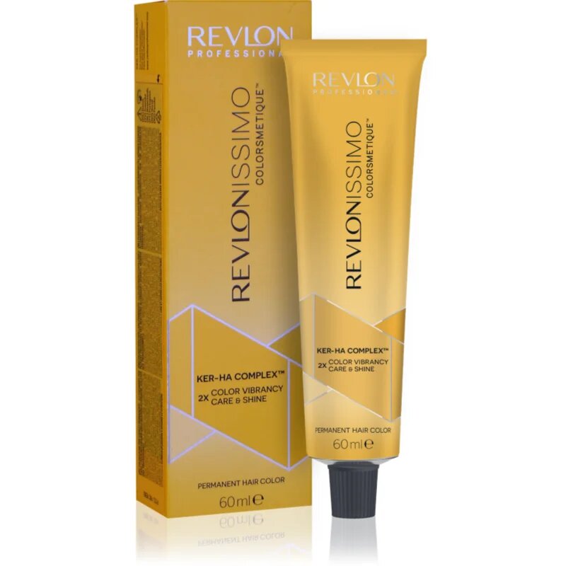 Revlon Professional Revlonissimo Colorsmetique Golden Shades Culoare permanenta pentru par pentru nuante calde de blond REVGOLW_KCOL0 60 ml