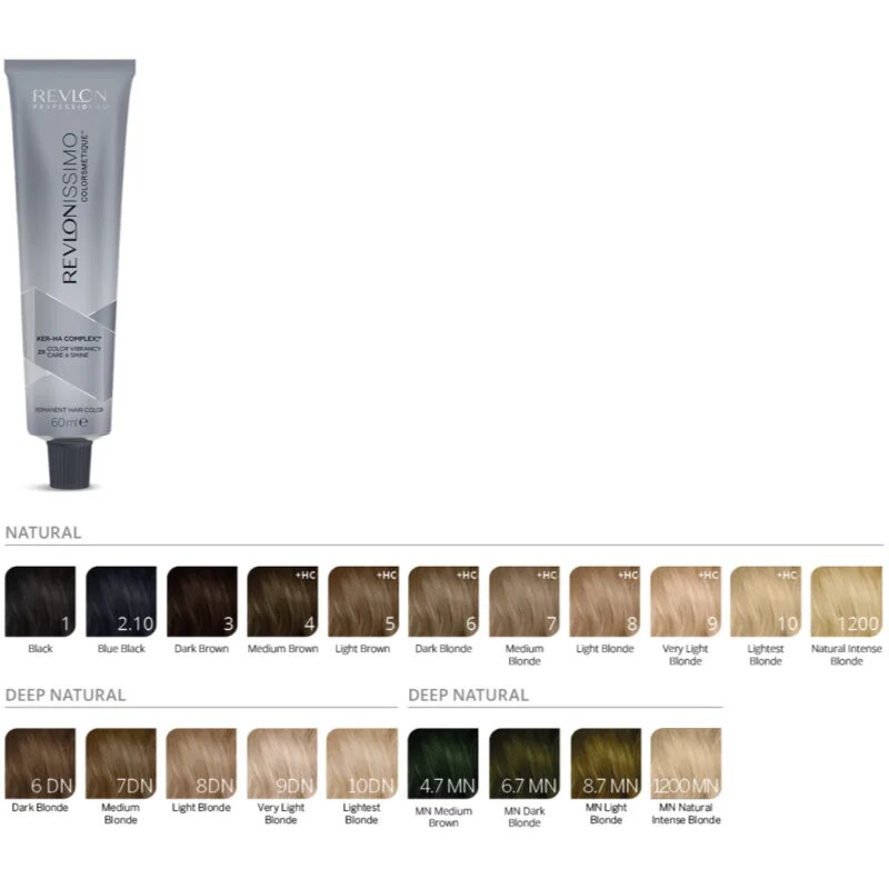 Revlon Professional Revlonissimo Colorsmetique Natural Shades Culoare permanenta pentru par natural HC 4 60 ml