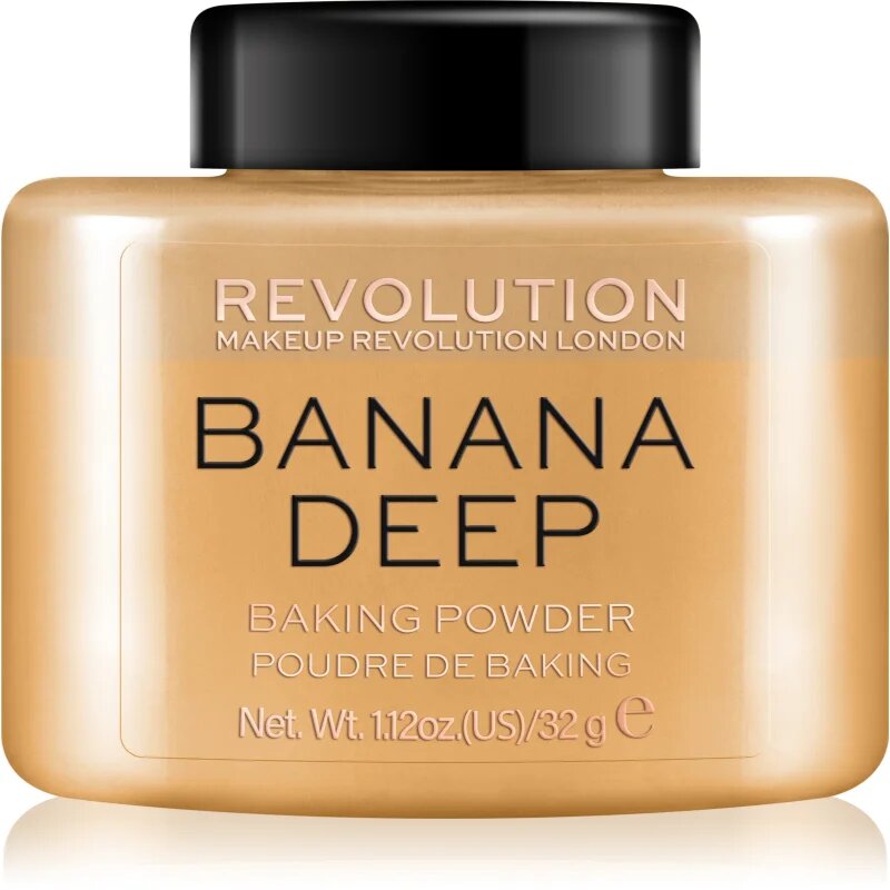 Revolution Baking Powder pudra culoare Banana Deep 32 g