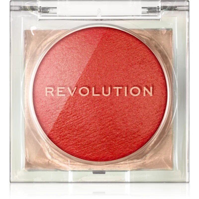 Revolution Beam Bright Blush blush cu efect iluminator culoare Orange Crush 2.8 g