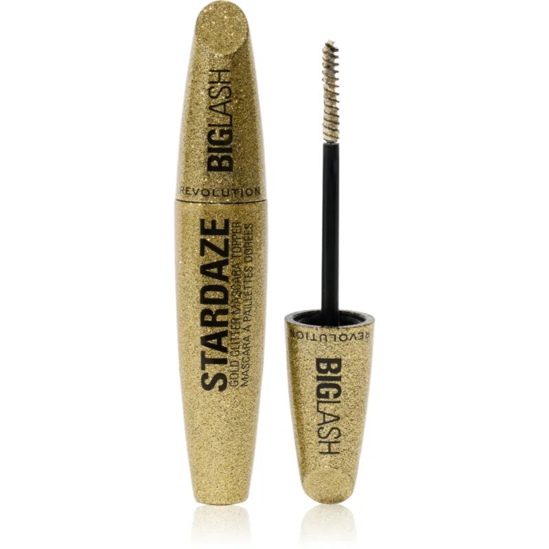 Revolution Big Lash Stardaze mascara pentru gene și sprâncene culoare Stardust Gold 9 g