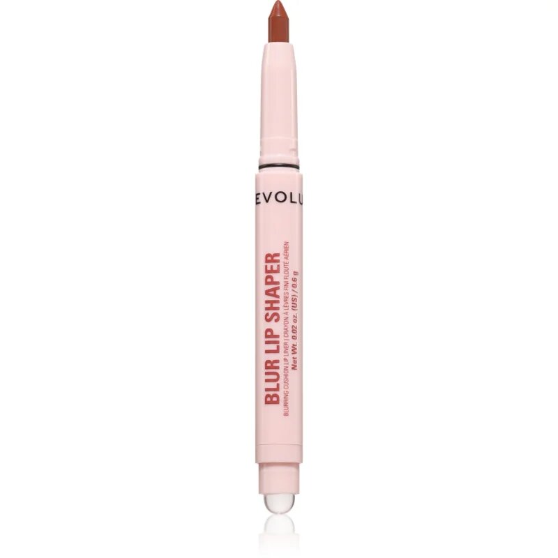 Revolution Blur Lip Shaper creion contur buze cu aplicator culoare Misty Taupe 0.6 g
