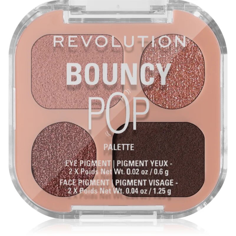 Revolution Bouncy POP Palette paletă cu farduri de ochi culoare Ember 1 buc