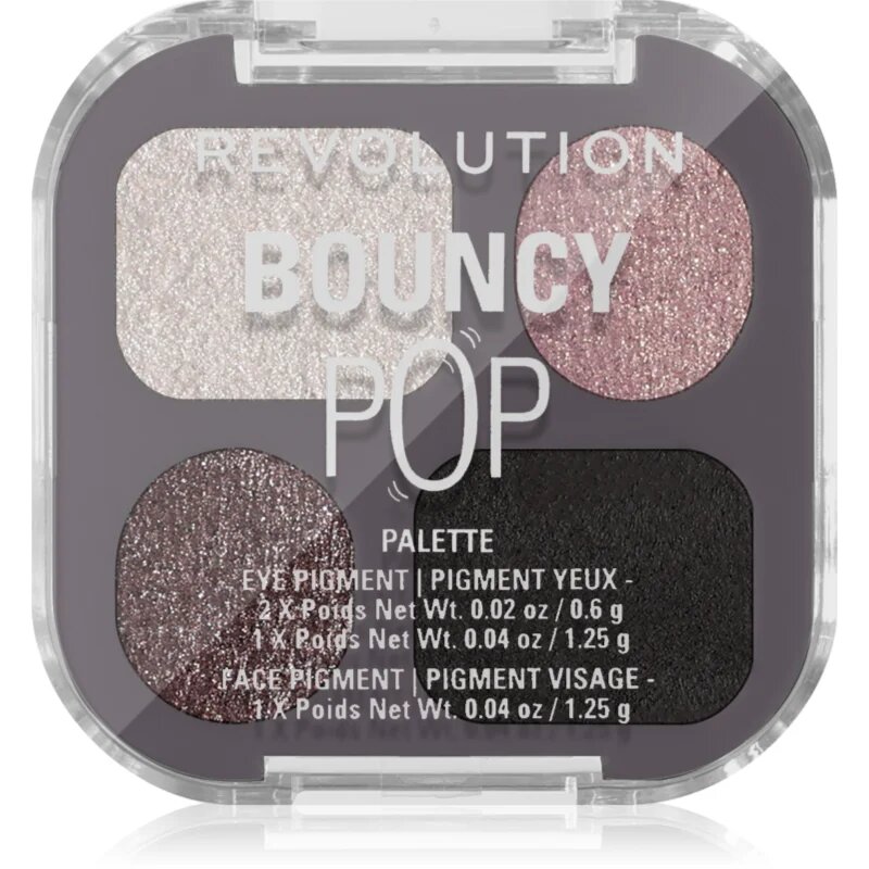 Revolution Bouncy POP Palette paletă cu farduri de ochi culoare Moonlight 1 buc