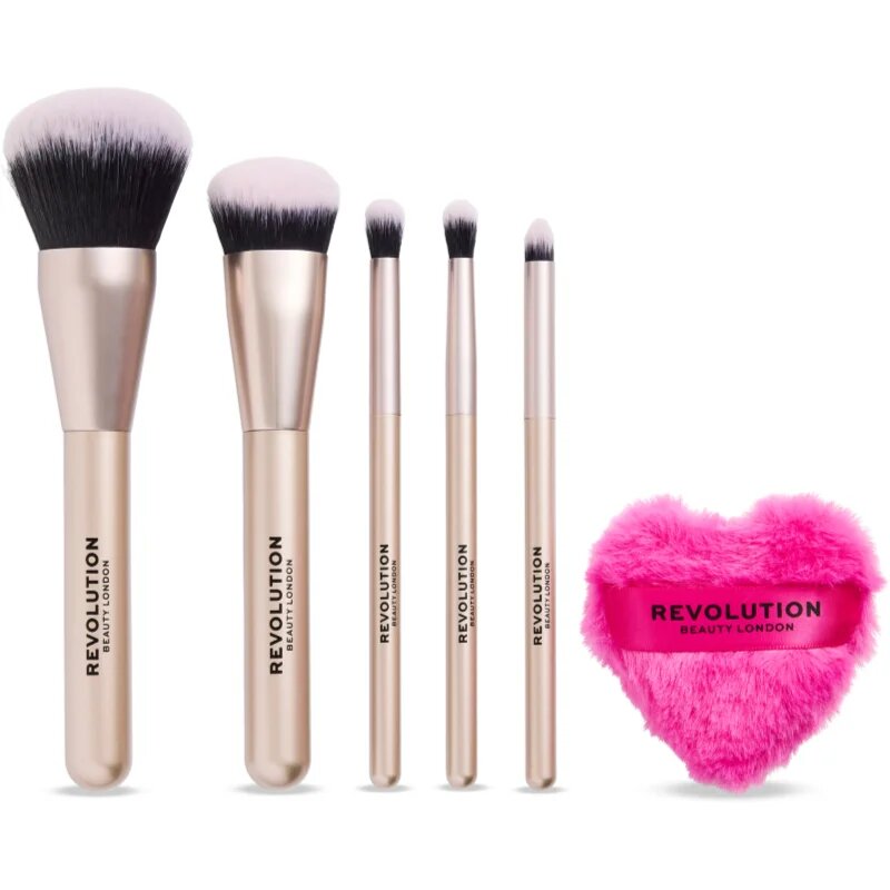 Revolution Candy Glam Brush Set set perii machiaj 1 buc