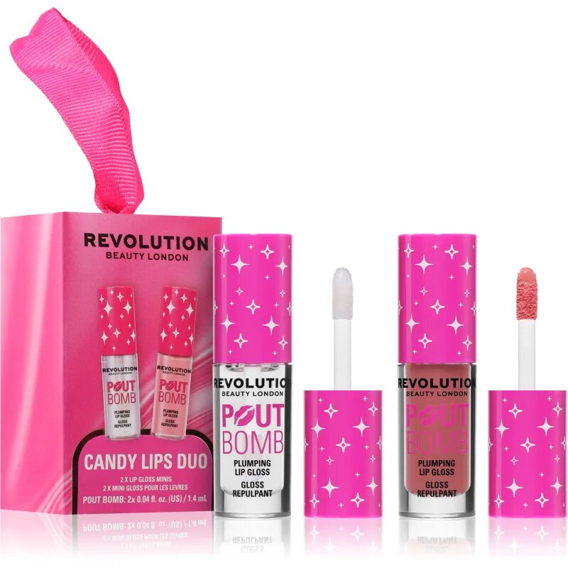 Revolution Candy Lips Duo set cadou de buze pentru femei 1 ml