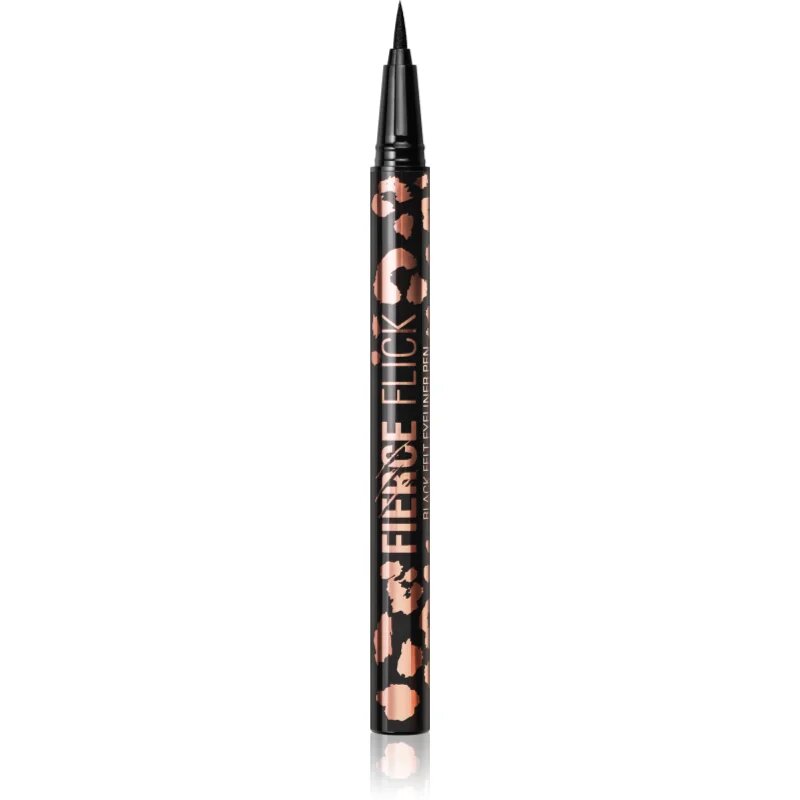 Revolution Fierce Flick contur de precizie rezistent la apă culoare Black 0.6 ml