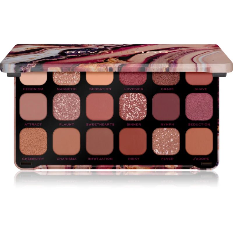 Revolution Forever Flawless paleta farduri de ochi culoare 18x1.1 g