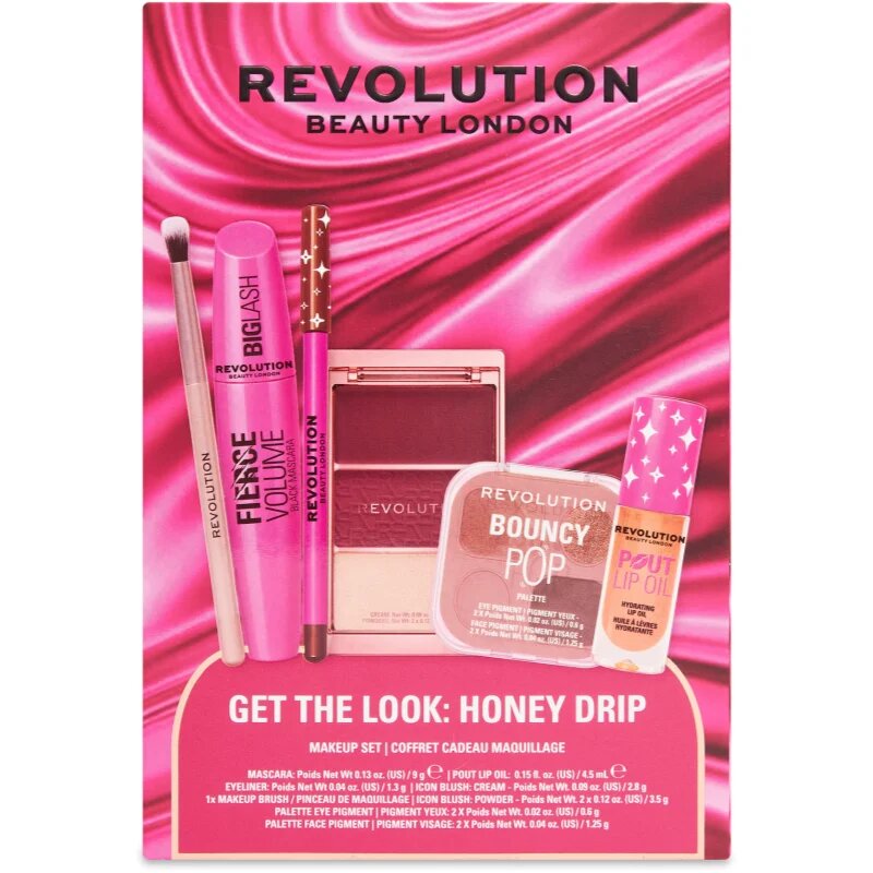 Revolution Get The Look Honey Drip set cadou pentru femei 1 buc