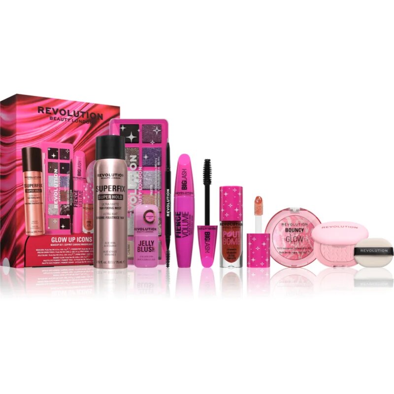 Revolution Glow Up Icons Set set cadou faciale 1 buc