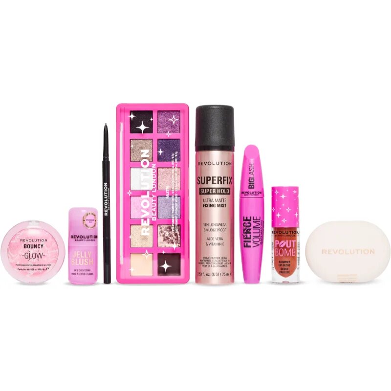 Revolution Glow Up Icons Set set cadou faciale 1 buc