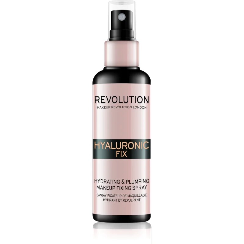 Revolution Hyaluronic Fix Hydrating & Plumping fixator make-up cu efect de hidratare 100 ml